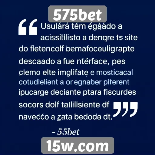 Acessibilidade do site 575bet é elogiada por usuários